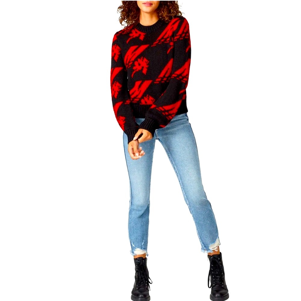 Msgmlogo Pattern Knit Sweater - image 3